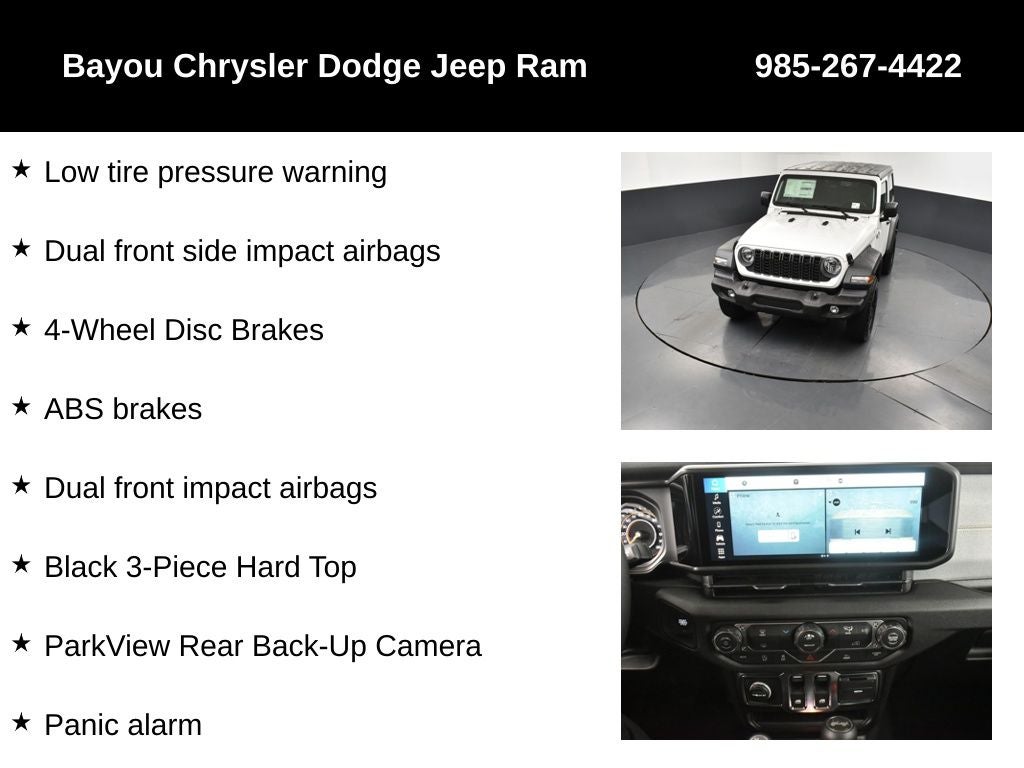 2026 Jeep Wrangler WRANGLER 2-DOOR SPORT