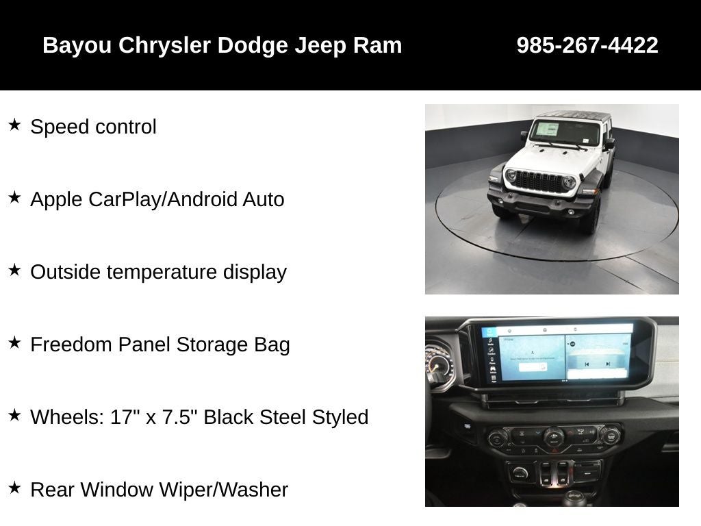 2026 Jeep Wrangler WRANGLER 2-DOOR SPORT