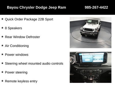 2026 Jeep Wrangler WRANGLER 2-DOOR SPORT