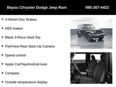 2026 Jeep Wrangler WRANGLER 2-DOOR SPORT