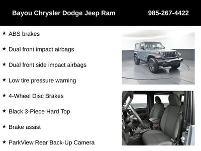 2026 Jeep Wrangler WRANGLER 2-DOOR SPORT