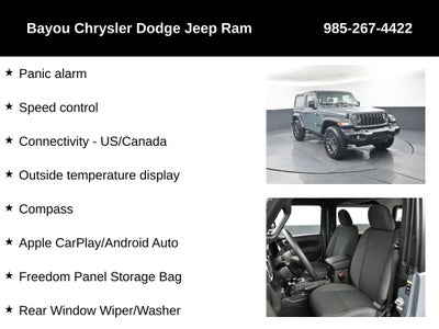 2026 Jeep Wrangler WRANGLER 2-DOOR SPORT