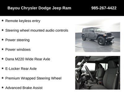 2026 Jeep Wrangler WRANGLER 4-DOOR WILLYS