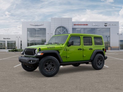 2025 Jeep Wrangler WRANGLER 4-DOOR WILLYS SCA Black Widow