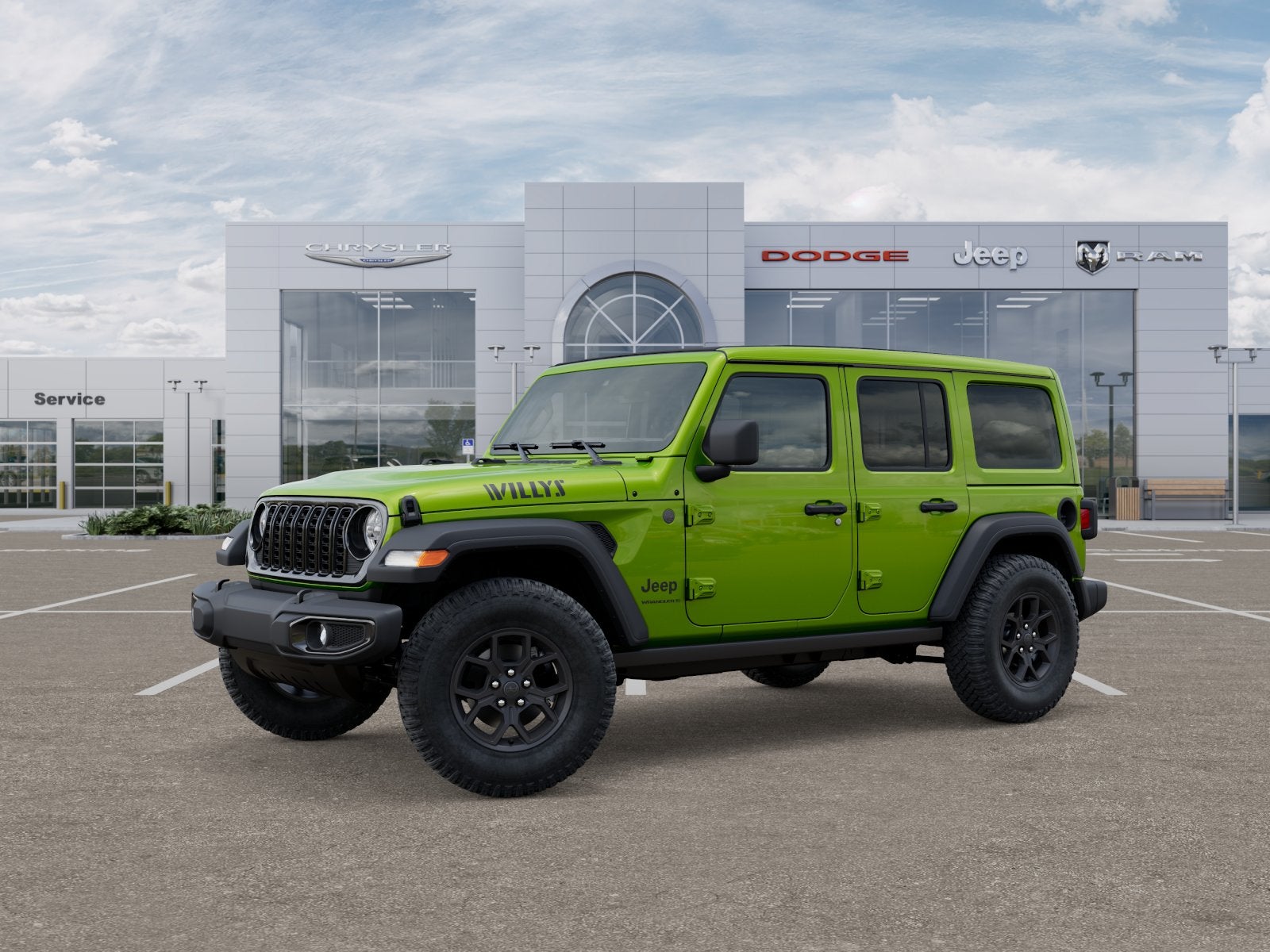 2025 Jeep Wrangler WRANGLER 4-DOOR WILLYS SCA Black Widow