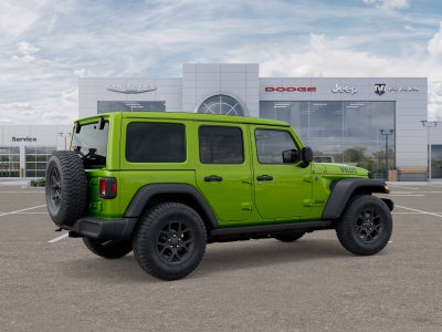 2025 Jeep Wrangler WRANGLER 4-DOOR WILLYS SCA Black Widow
