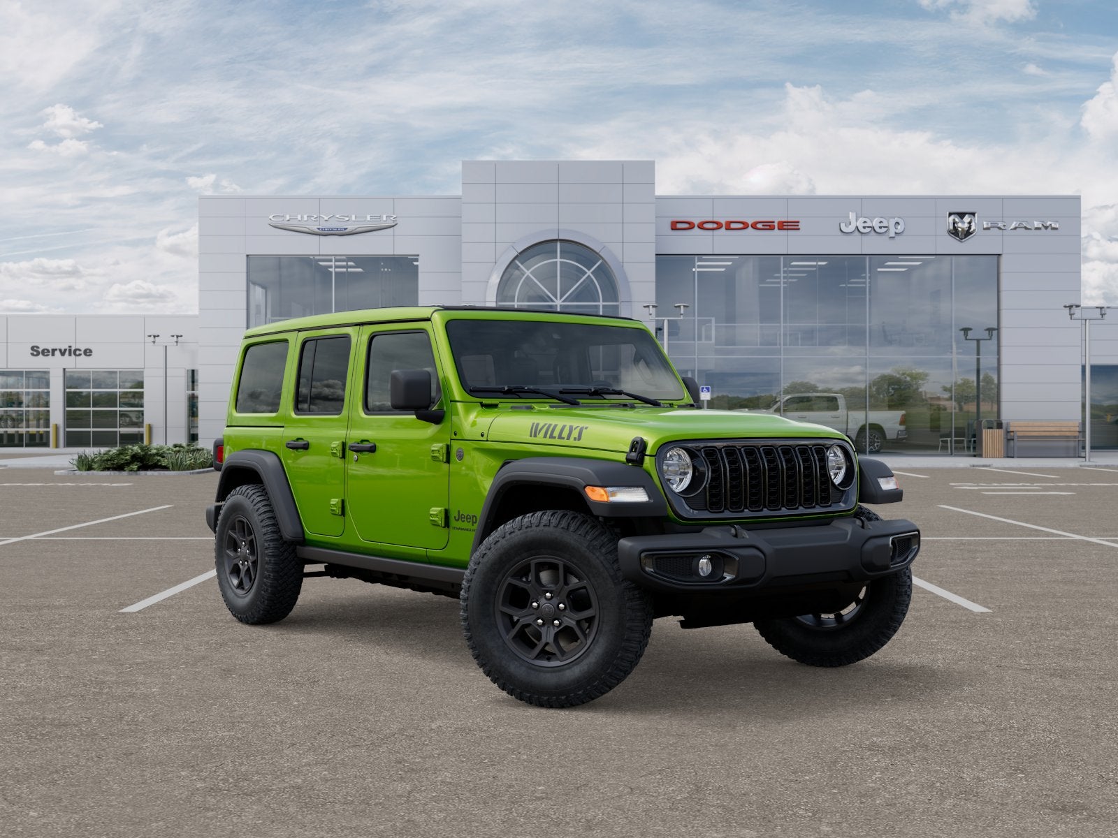 2025 Jeep Wrangler WRANGLER 4-DOOR WILLYS SCA Black Widow