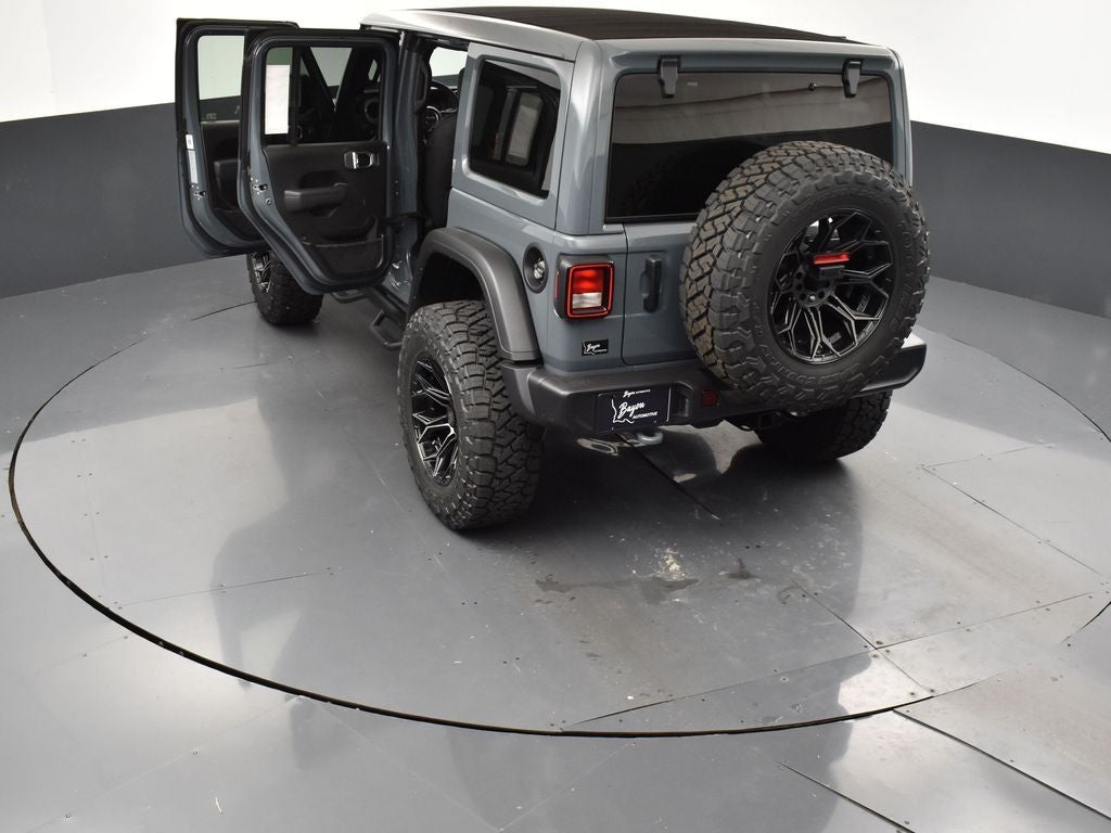 2025 Jeep Wrangler WRANGLER 4-DOOR WILLYS SCA Black Widow