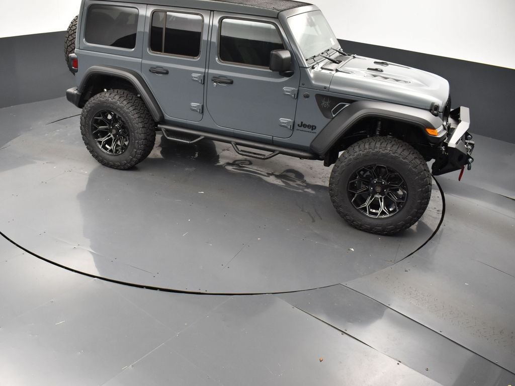 2025 Jeep Wrangler WRANGLER 4-DOOR WILLYS SCA Black Widow