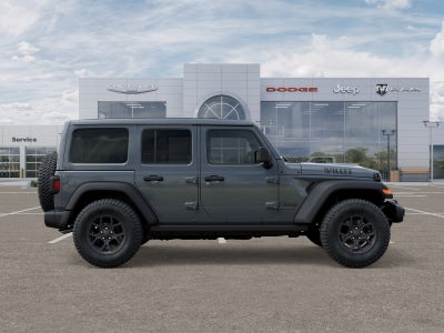 2025 Jeep Wrangler WRANGLER 4-DOOR WILLYS SCA Black Widow