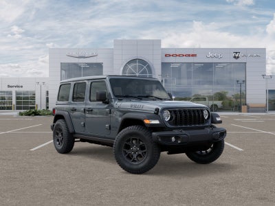 2025 Jeep Wrangler WRANGLER 4-DOOR WILLYS SCA Black Widow