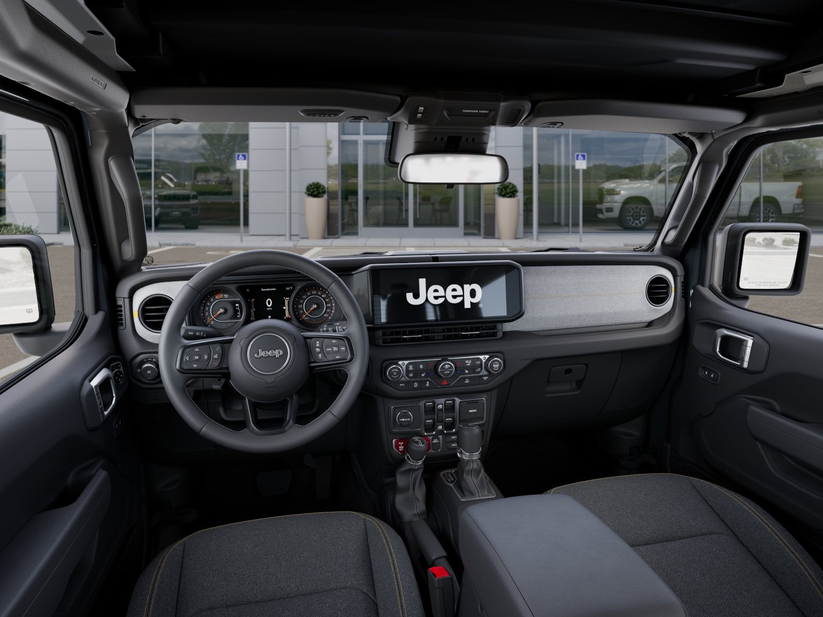 2025 Jeep Wrangler WRANGLER 4-DOOR WILLYS SCA Black Widow