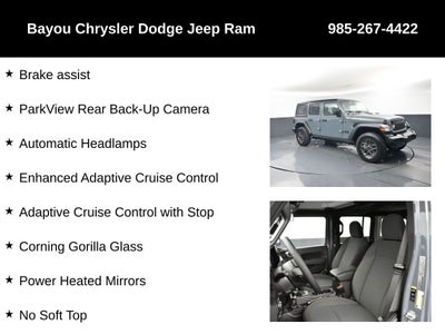 2026 Jeep Wrangler WRANGLER 4-DOOR SPORT S