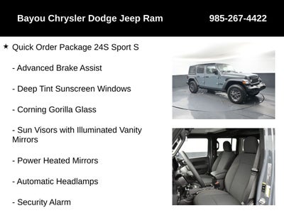 2026 Jeep Wrangler WRANGLER 4-DOOR SPORT S