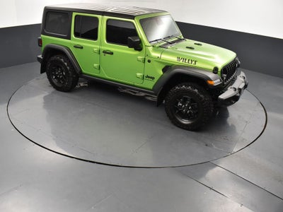 2025 Jeep Wrangler 4-Door Willys 4x4