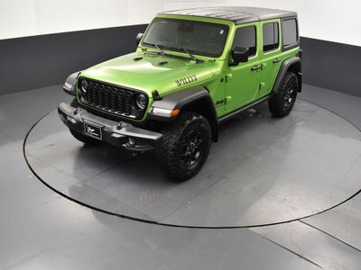 2025 Jeep Wrangler 4-Door Willys 4x4
