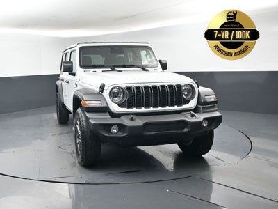 2026 Jeep Wrangler WRANGLER 4-DOOR SPORT S