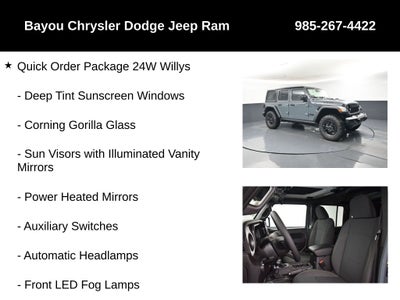 2026 Jeep Wrangler WRANGLER 4-DOOR WILLYS