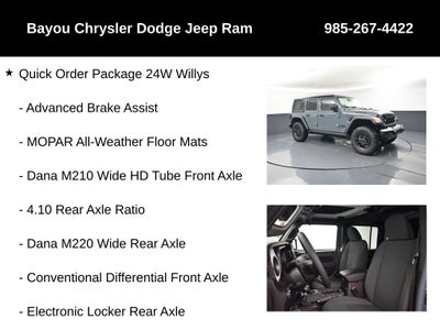2026 Jeep Wrangler WRANGLER 4-DOOR WILLYS