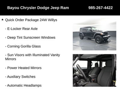 2026 Jeep Wrangler WRANGLER 4-DOOR WILLYS