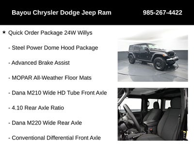 2026 Jeep Wrangler WRANGLER 4-DOOR WILLYS