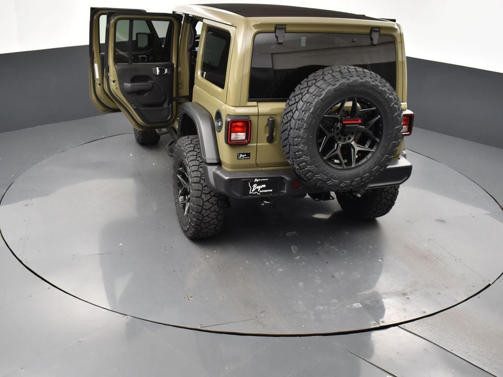 2025 Jeep Wrangler WRANGLER 4-DOOR WILLYS SCA Black Widow