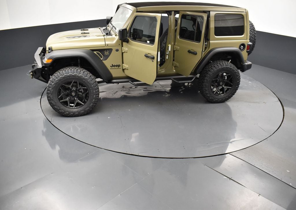 2025 Jeep Wrangler WRANGLER 4-DOOR WILLYS SCA Black Widow