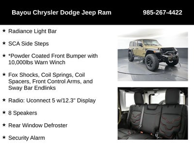 2025 Jeep Wrangler WRANGLER 4-DOOR WILLYS SCA Black Widow