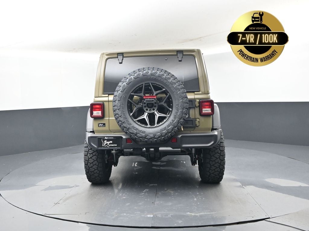 2025 Jeep Wrangler WRANGLER 4-DOOR WILLYS SCA Black Widow