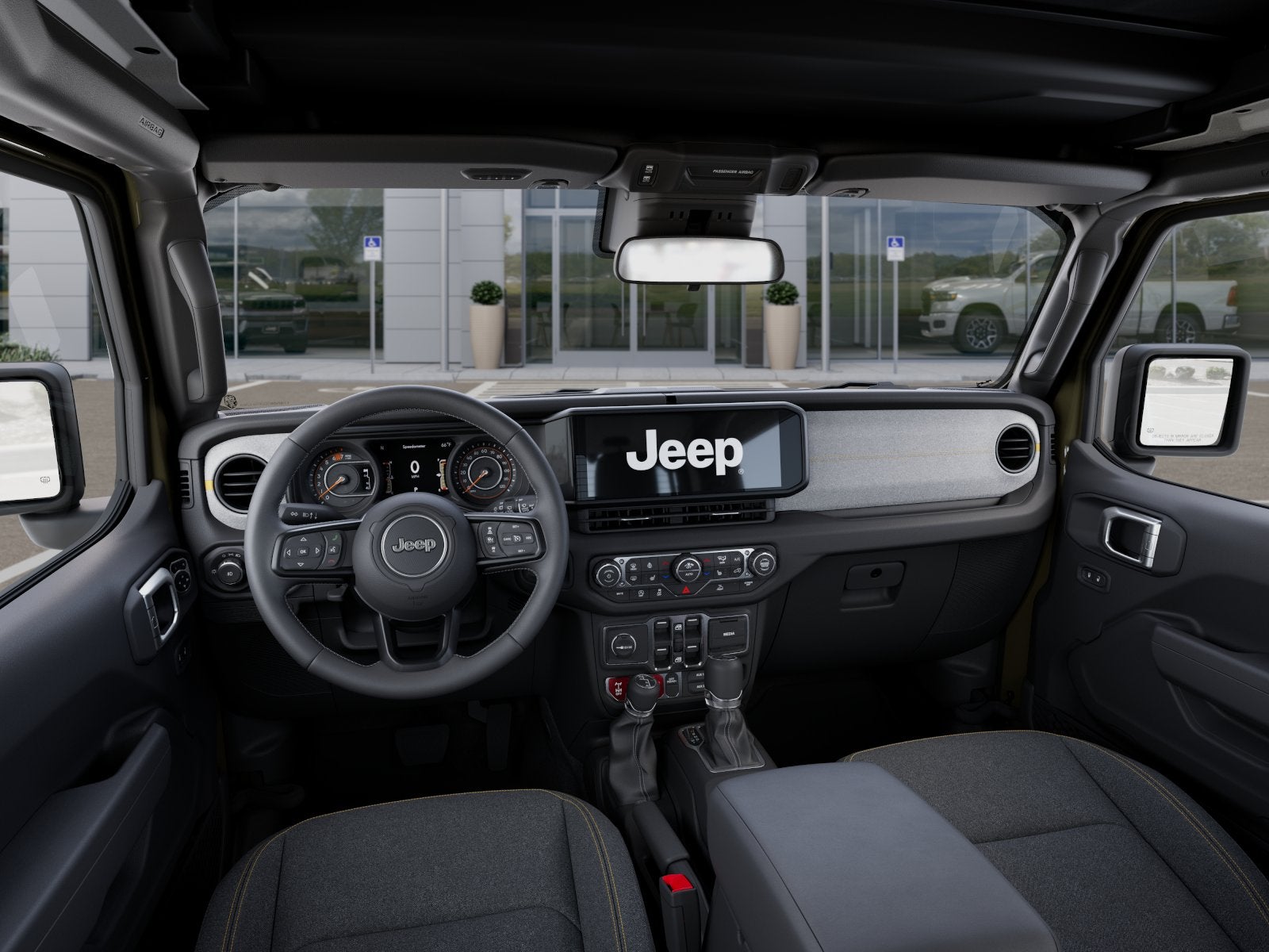 2025 Jeep Wrangler WRANGLER 4-DOOR WILLYS SCA Black Widow