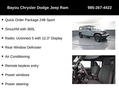2026 Jeep Wrangler WRANGLER 4-DOOR SPORT