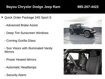 2026 Jeep Wrangler WRANGLER 4-DOOR SPORT S