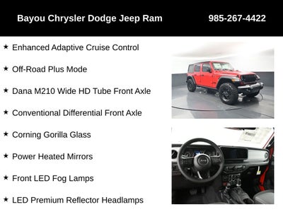 2026 Jeep Wrangler WRANGLER 4-DOOR WILLYS