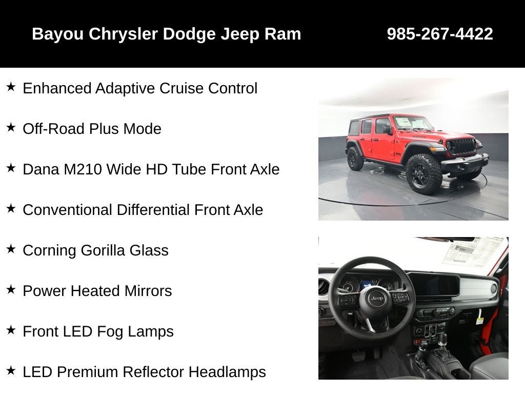 2026 Jeep Wrangler WRANGLER 4-DOOR WILLYS