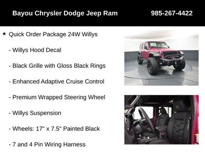 2026 Jeep Wrangler 4-Door Willys 4x4