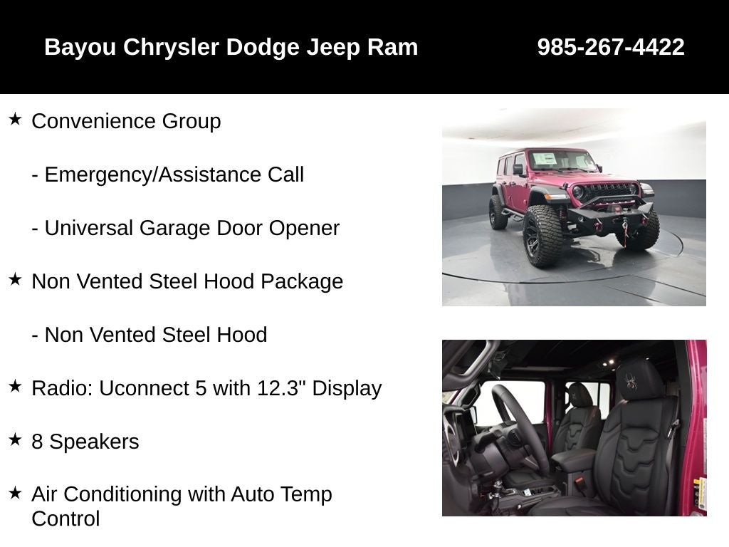 2026 Jeep Wrangler 4-Door Willys 4x4
