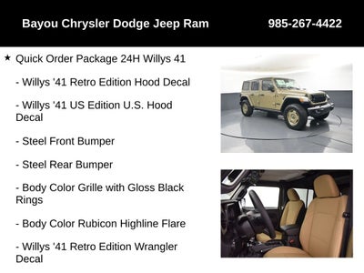2026 Jeep Wrangler WRANGLER 4-DOOR WILLYS '41