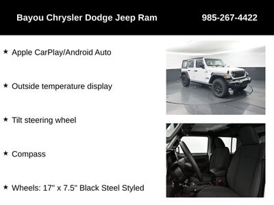 2026 Jeep Wrangler WRANGLER 4-DOOR SPORT