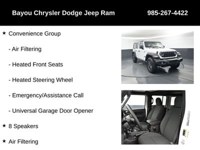 2026 Jeep Wrangler WRANGLER 4-DOOR SPORT S