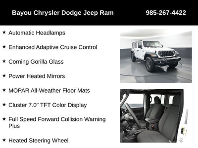 2026 Jeep Wrangler WRANGLER 4-DOOR SPORT S