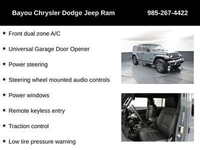 2026 Jeep Wrangler WRANGLER 4-DOOR SAHARA