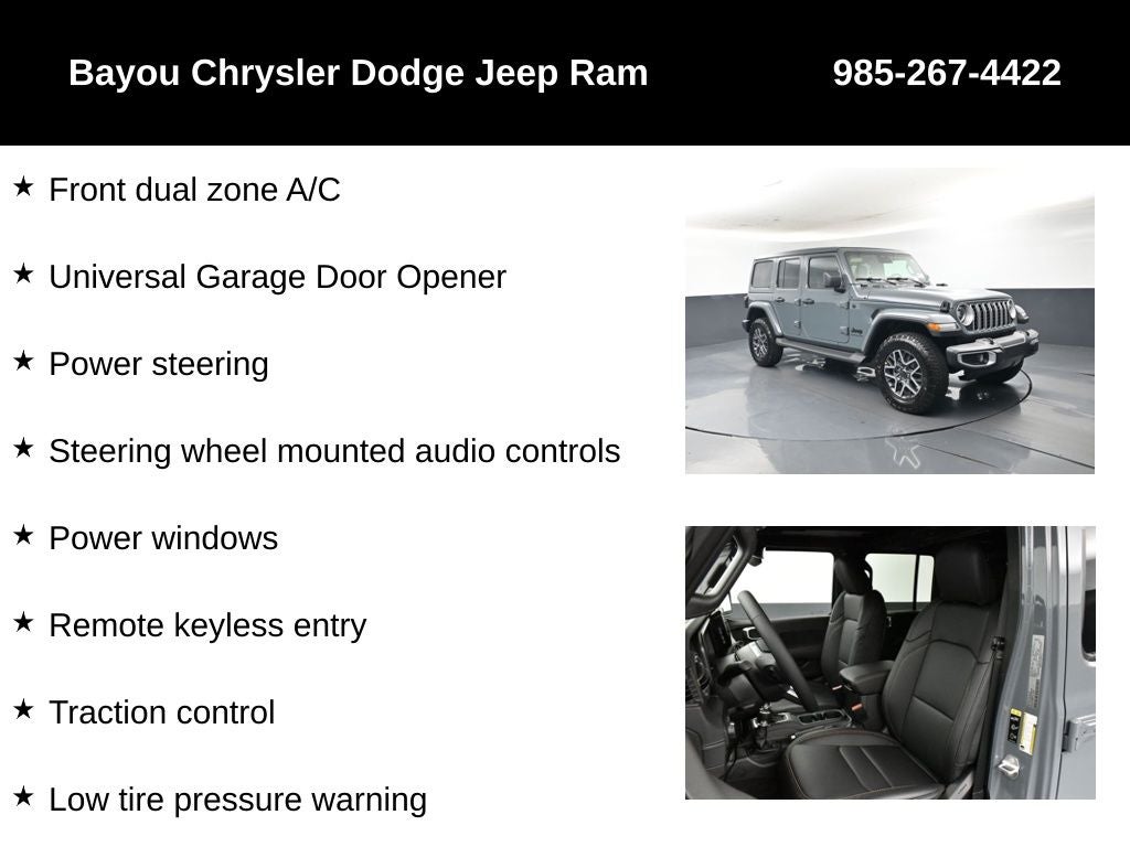 2026 Jeep Wrangler WRANGLER 4-DOOR SAHARA