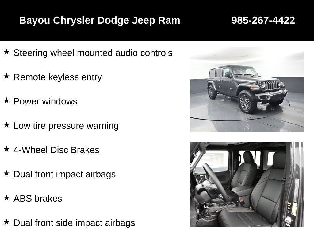 2026 Jeep Wrangler WRANGLER 4-DOOR SAHARA