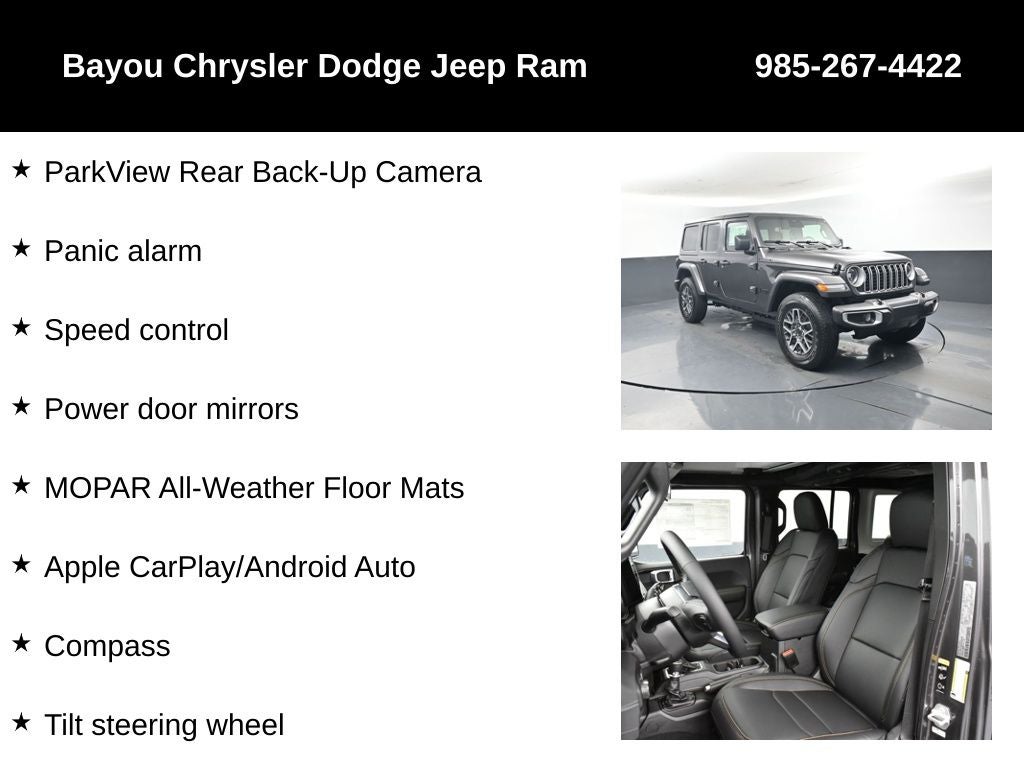 2026 Jeep Wrangler WRANGLER 4-DOOR SAHARA