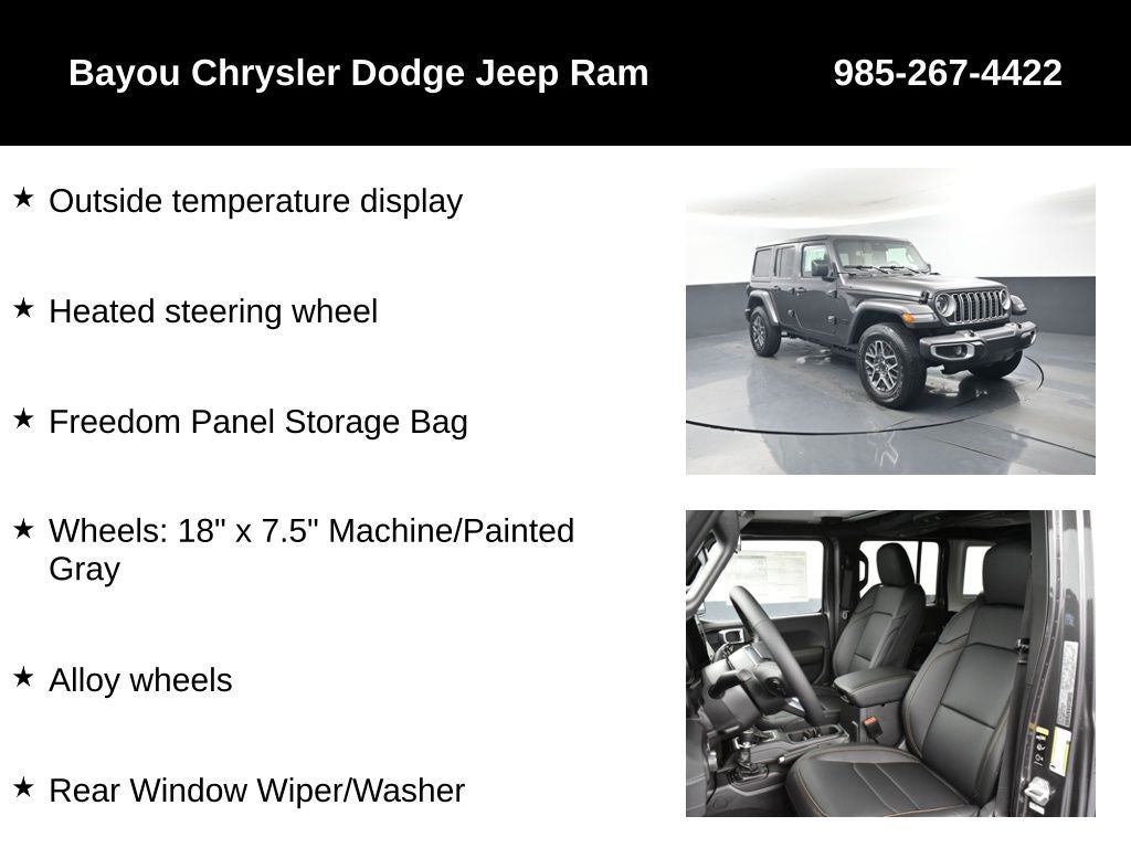 2026 Jeep Wrangler WRANGLER 4-DOOR SAHARA