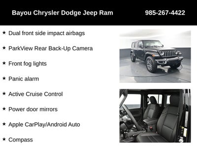 2026 Jeep Wrangler WRANGLER 4-DOOR SAHARA