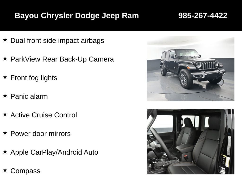 2026 Jeep Wrangler WRANGLER 4-DOOR SAHARA