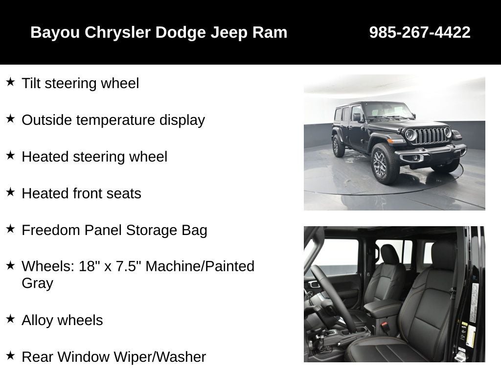 2026 Jeep Wrangler WRANGLER 4-DOOR SAHARA