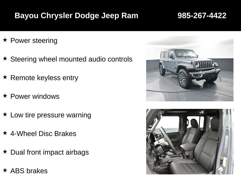 2026 Jeep Wrangler WRANGLER 4-DOOR SAHARA