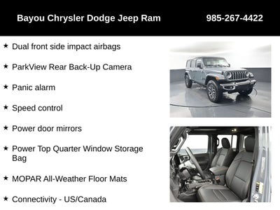 2026 Jeep Wrangler WRANGLER 4-DOOR SAHARA